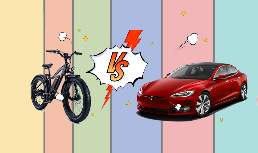 RadRover Power Bike vs. Tesla Model S