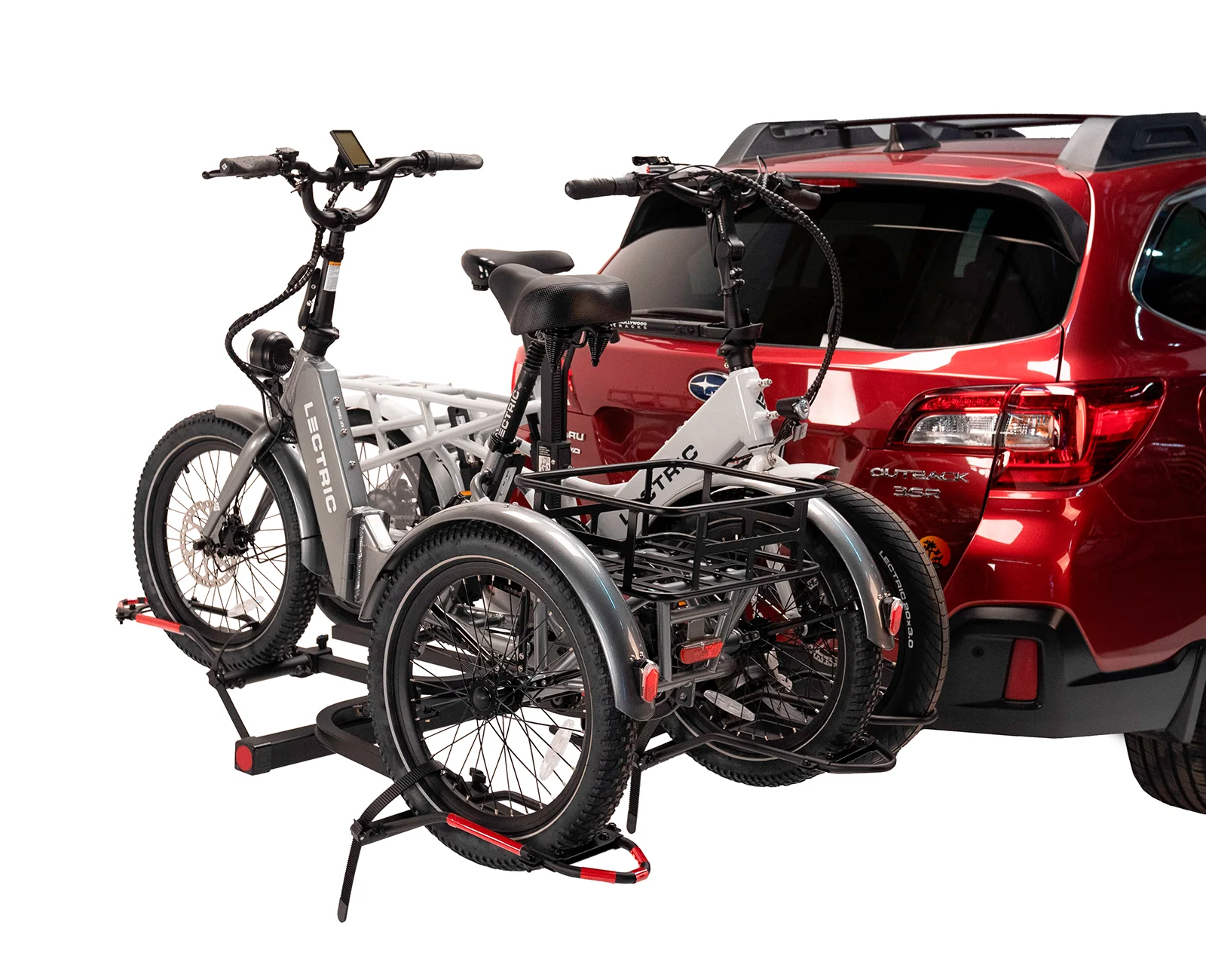 Ike Rear Rack Mount Adapter Hollywood Racks - Trike Adapter Kit for Sport Rider for Electric Bikes ...
